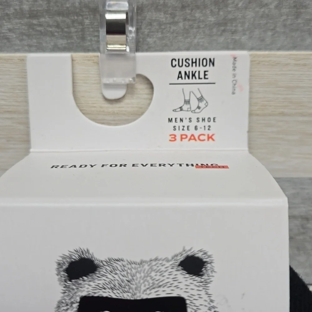 Cushion Ankle Socks 3 Pack | Pair of Thieves | Shoe size 8-12